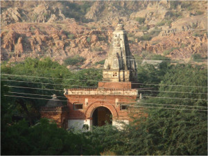 temple in the Karunjhar range near Nagar 1