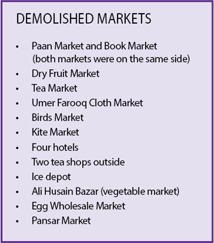 demolished markets
